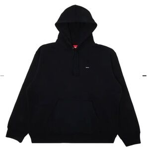 SUPREME Black Hoodie - small
